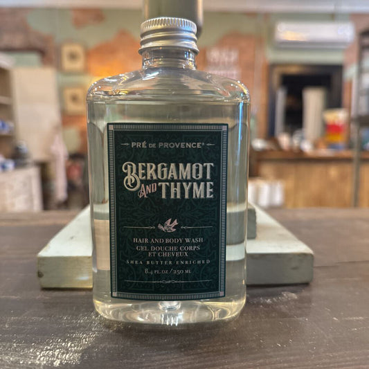 BERGMOT AND THYME HAIR & BODY WASH
