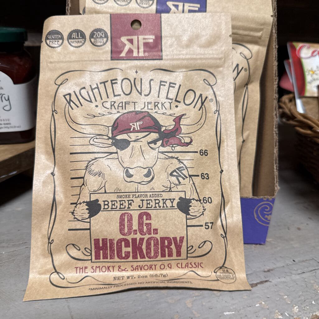 RIGHTEOUS FELON JERKY