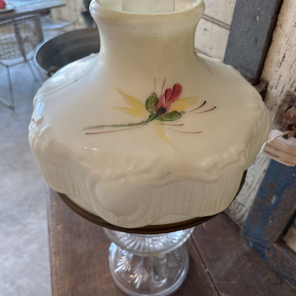 ANTIQUE PARLOR LAMP