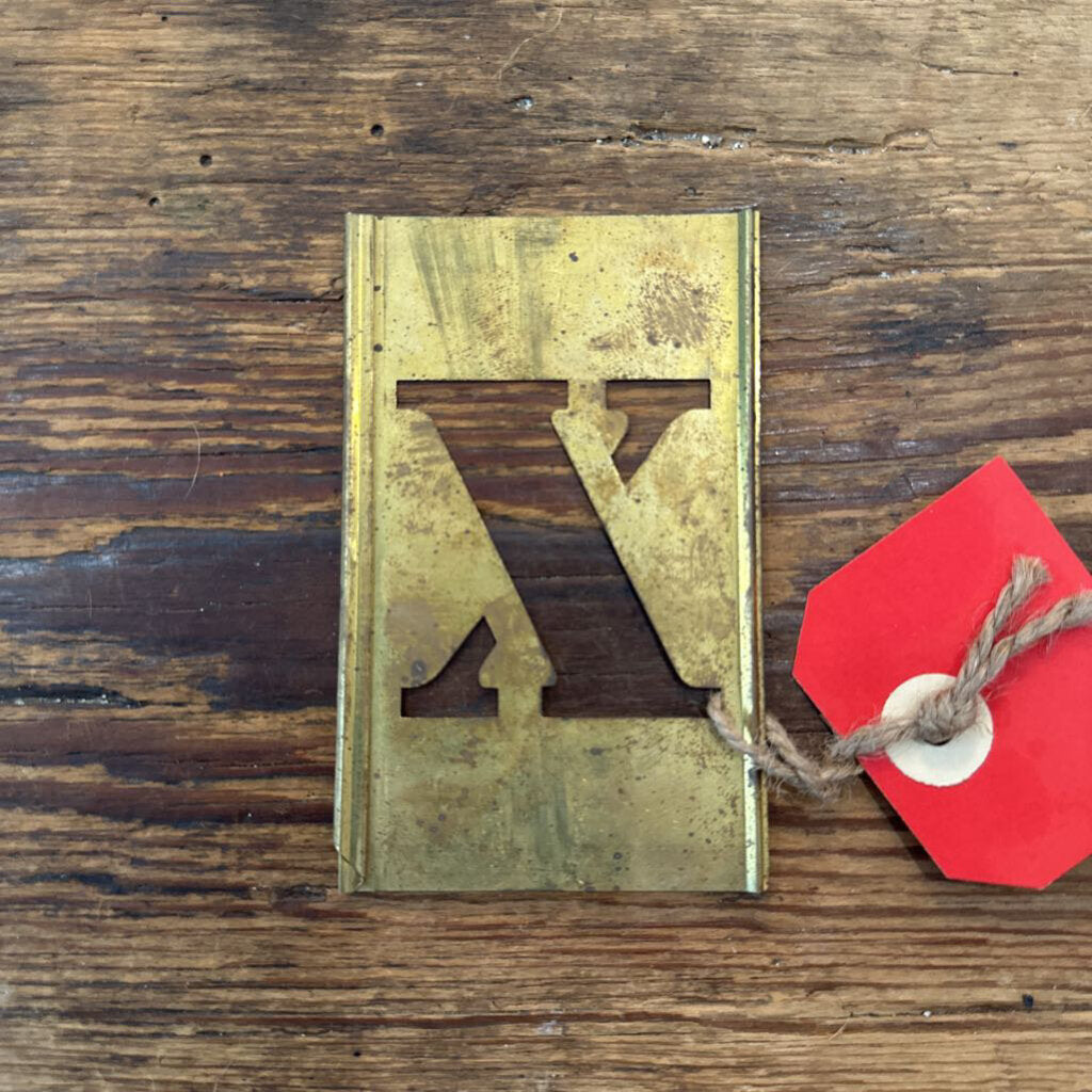BRASS STENCIL