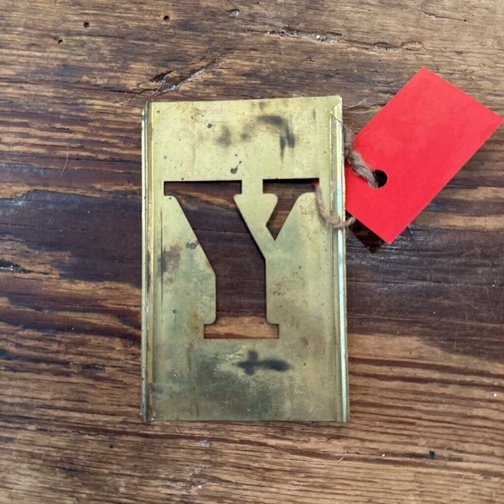 BRASS STENCIL