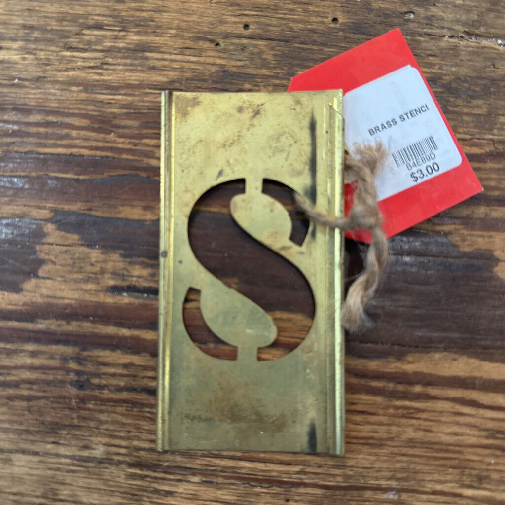 BRASS STENCIL