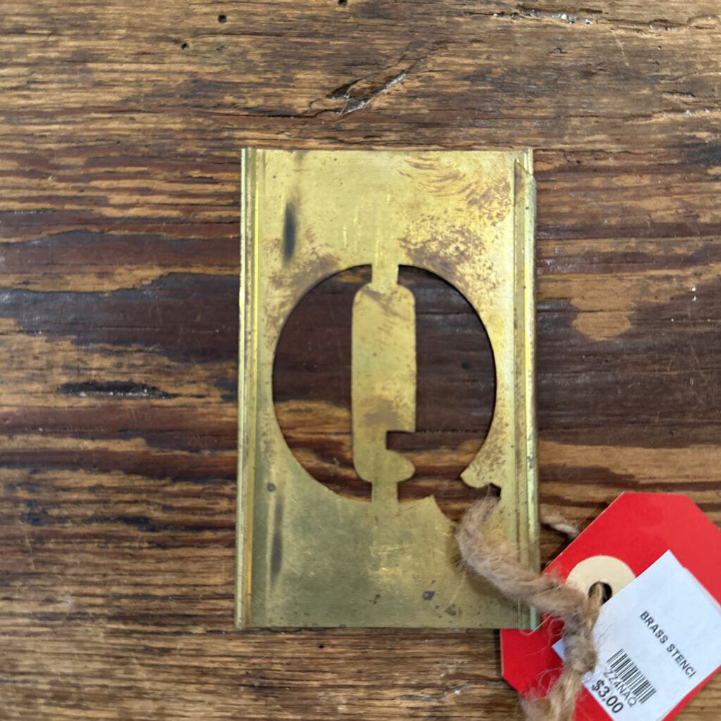 BRASS STENCIL
