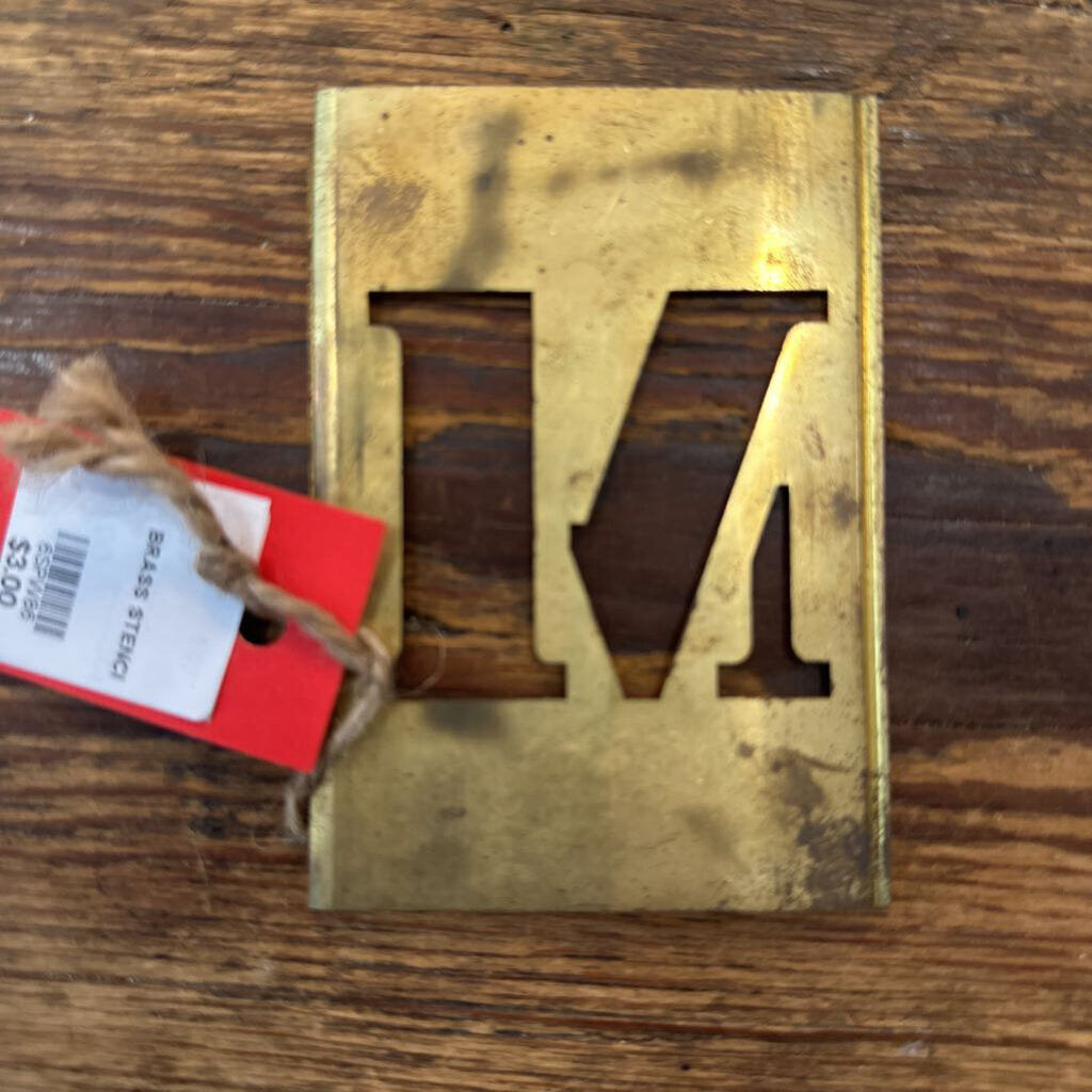 BRASS STENCIL