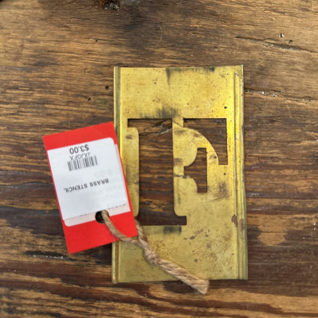 BRASS STENCIL