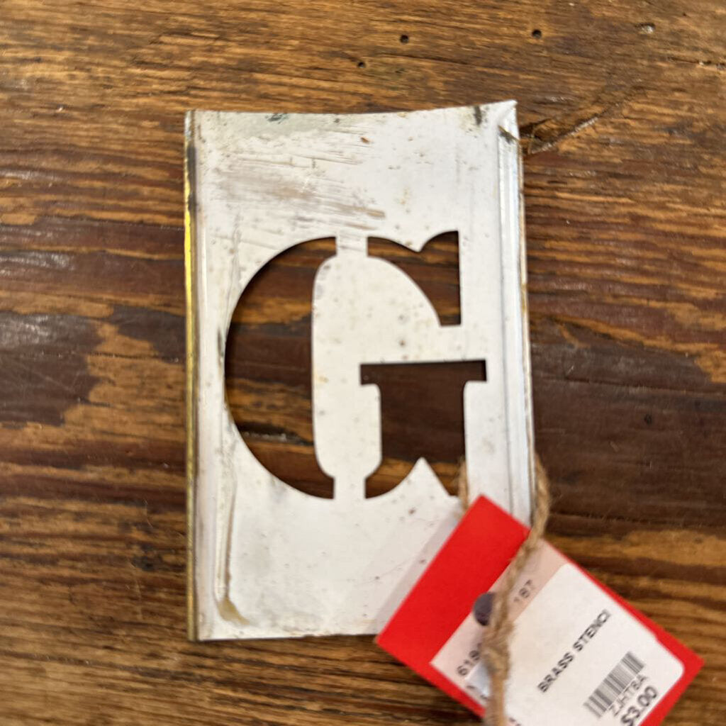 BRASS STENCIL