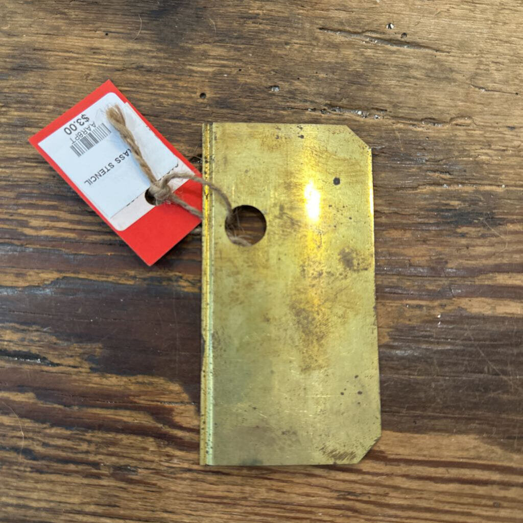 BRASS STENCIL