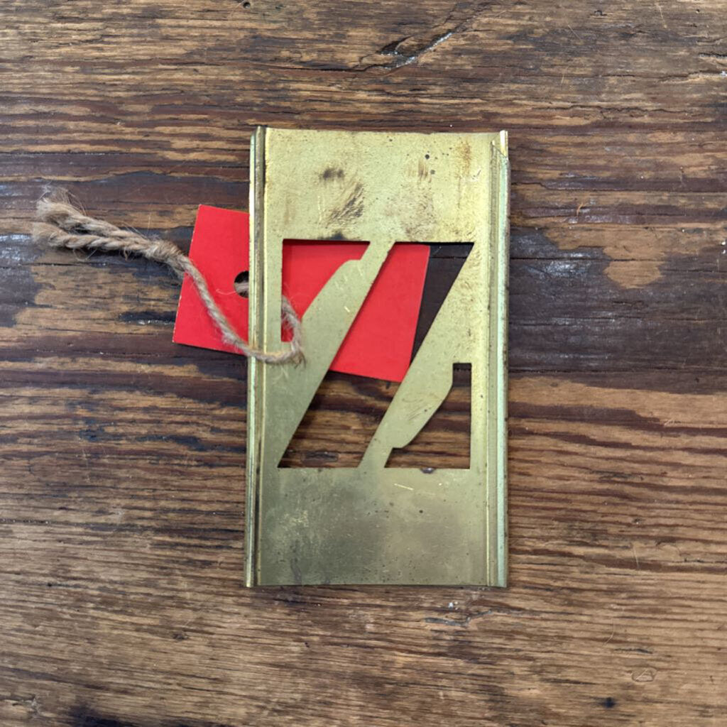 BRASS STENCIL