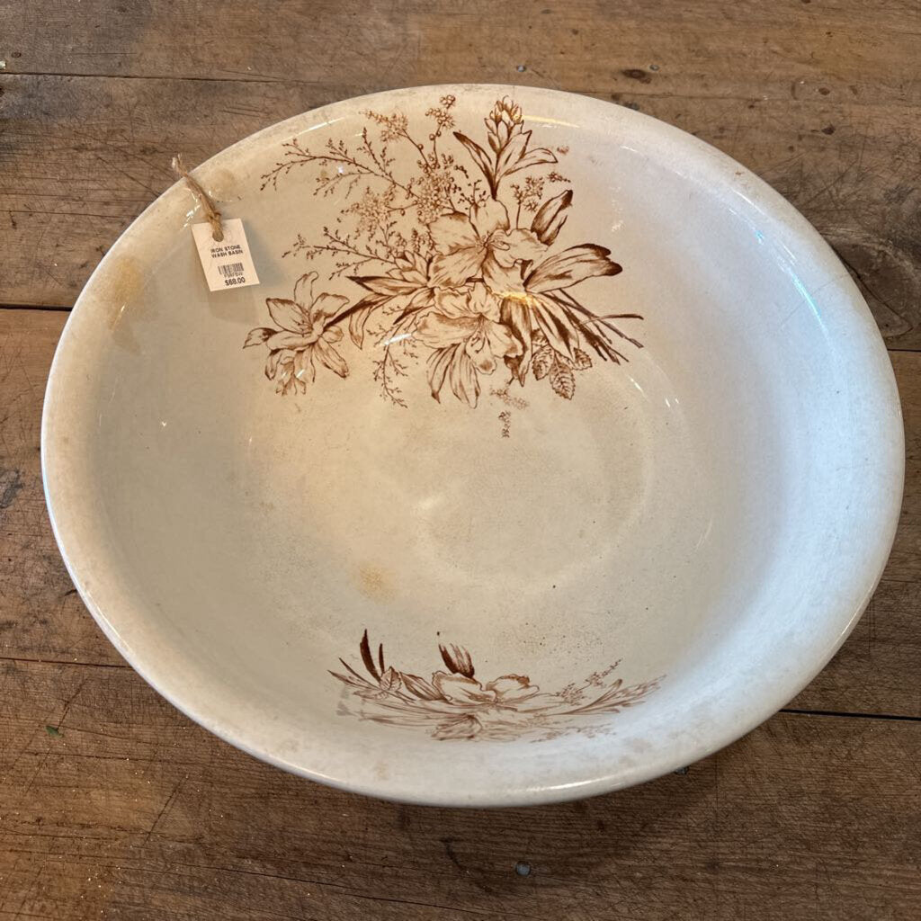IRON STONE WASH BASIN