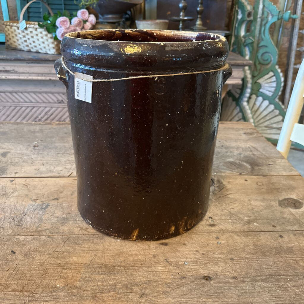 STONEWARE CROCK
