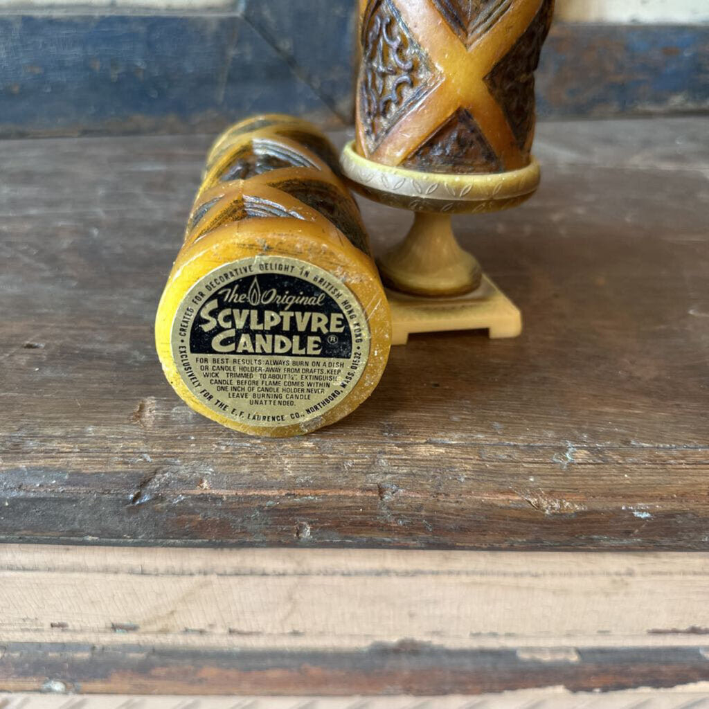 SCVLPYVRE CANDLES BY E.F. LAURENCE CO.
