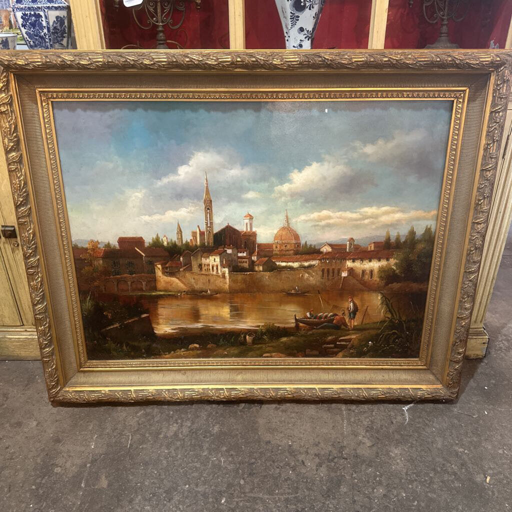 FLORENCE, ITALY GALLERY FRAMED CANVAS