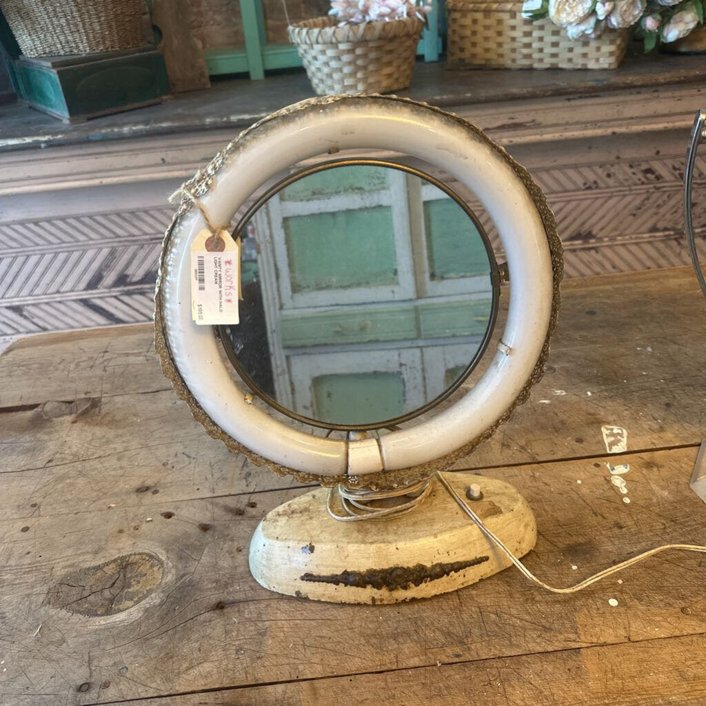 VANITY MIRROR WITH HALO LIGHT
