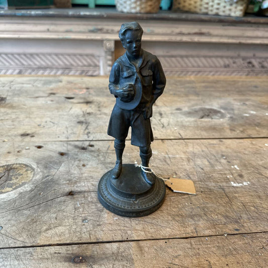 "THE IDEAL SCOUT" BRONZE SCULPTURE BY ROBERT TAIT MCKENZIE