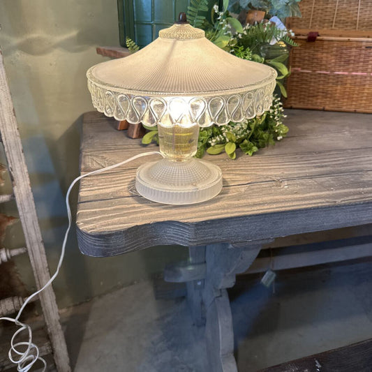 MILK GLASS LAMP
