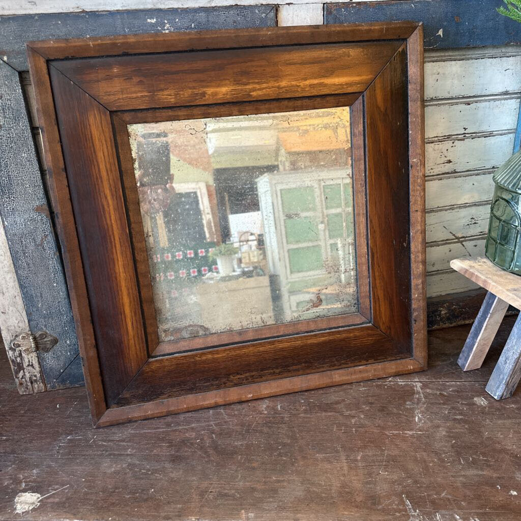 WOODEN MIRROR