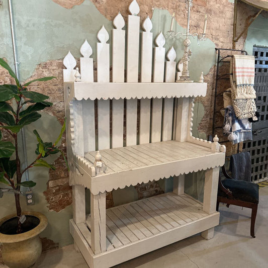 REPURPOSED POTTING TABLE