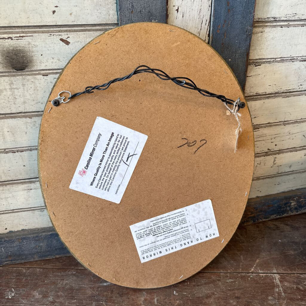 OVAL MIRROR BY CAROLINA MIRROR CO.