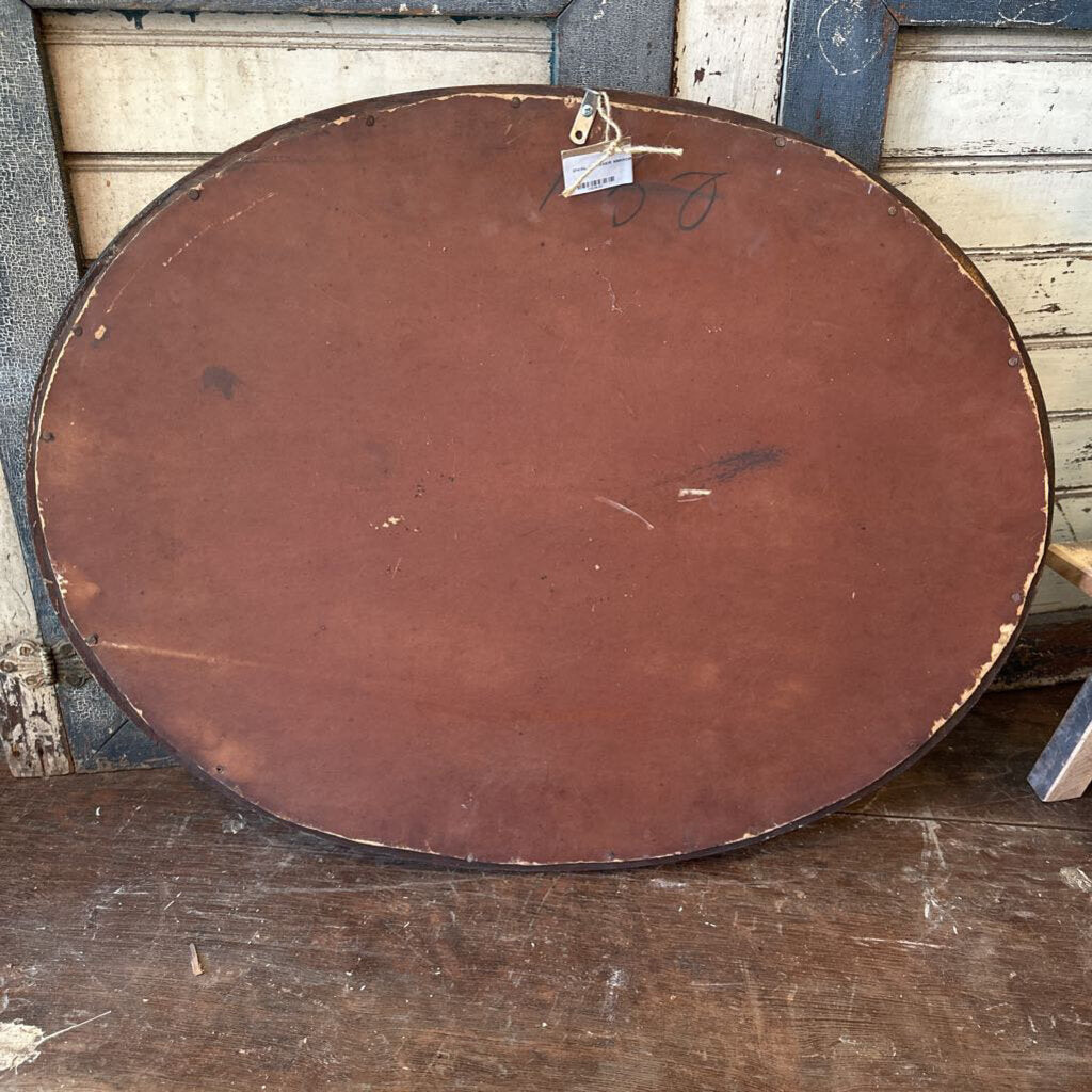 OVAL DRESSER MIRROR