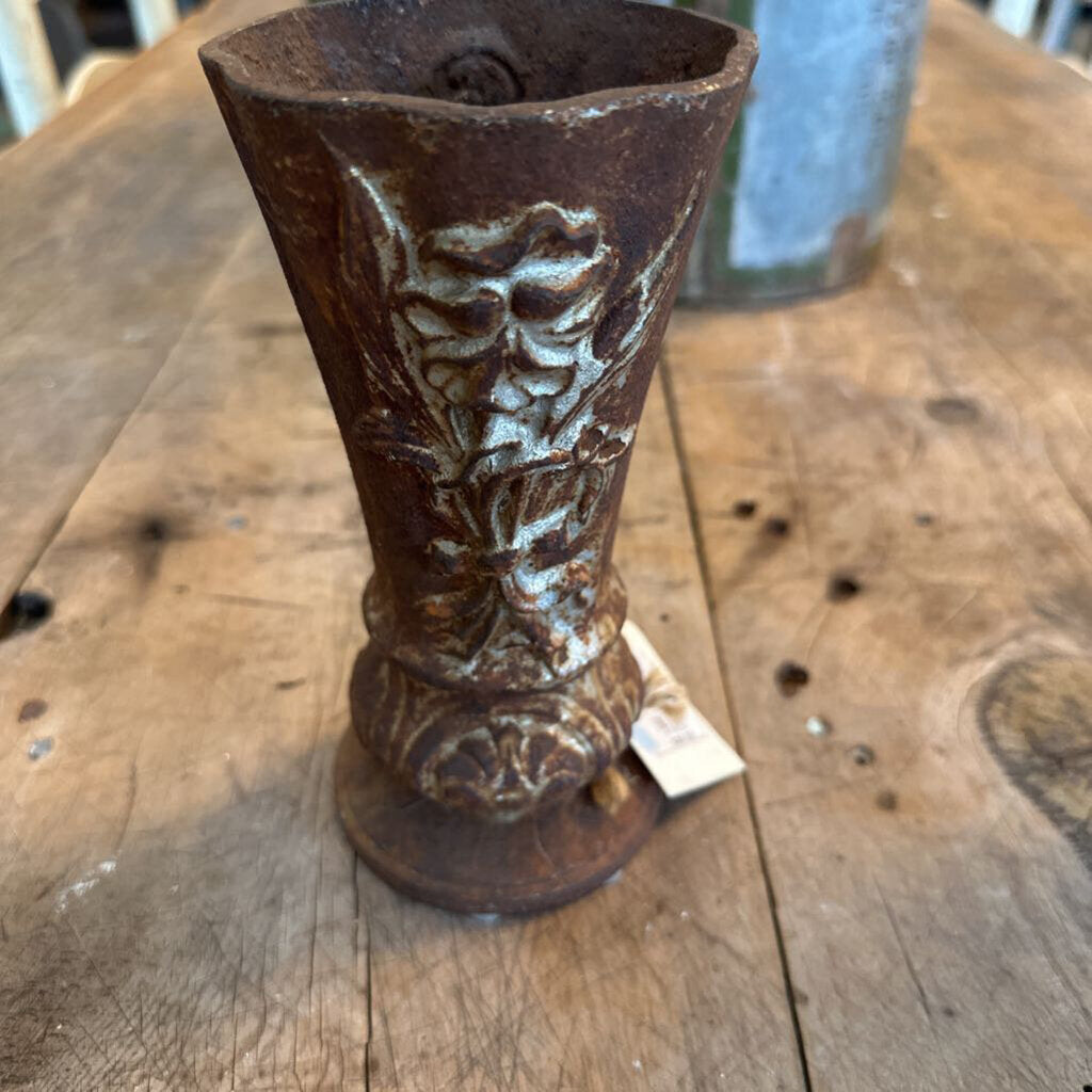 CAST IRON VASE