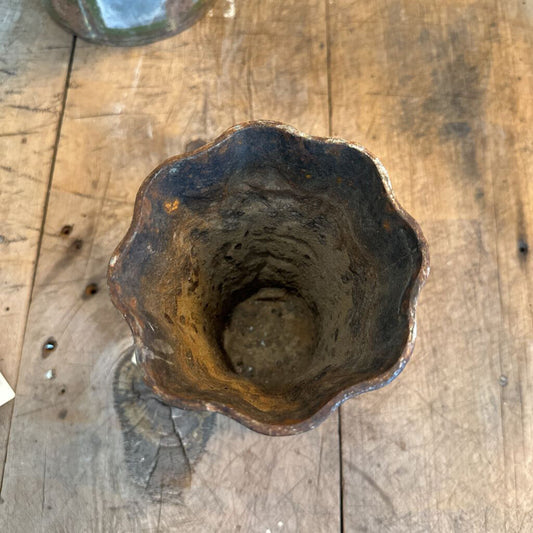 CAST IRON VASE