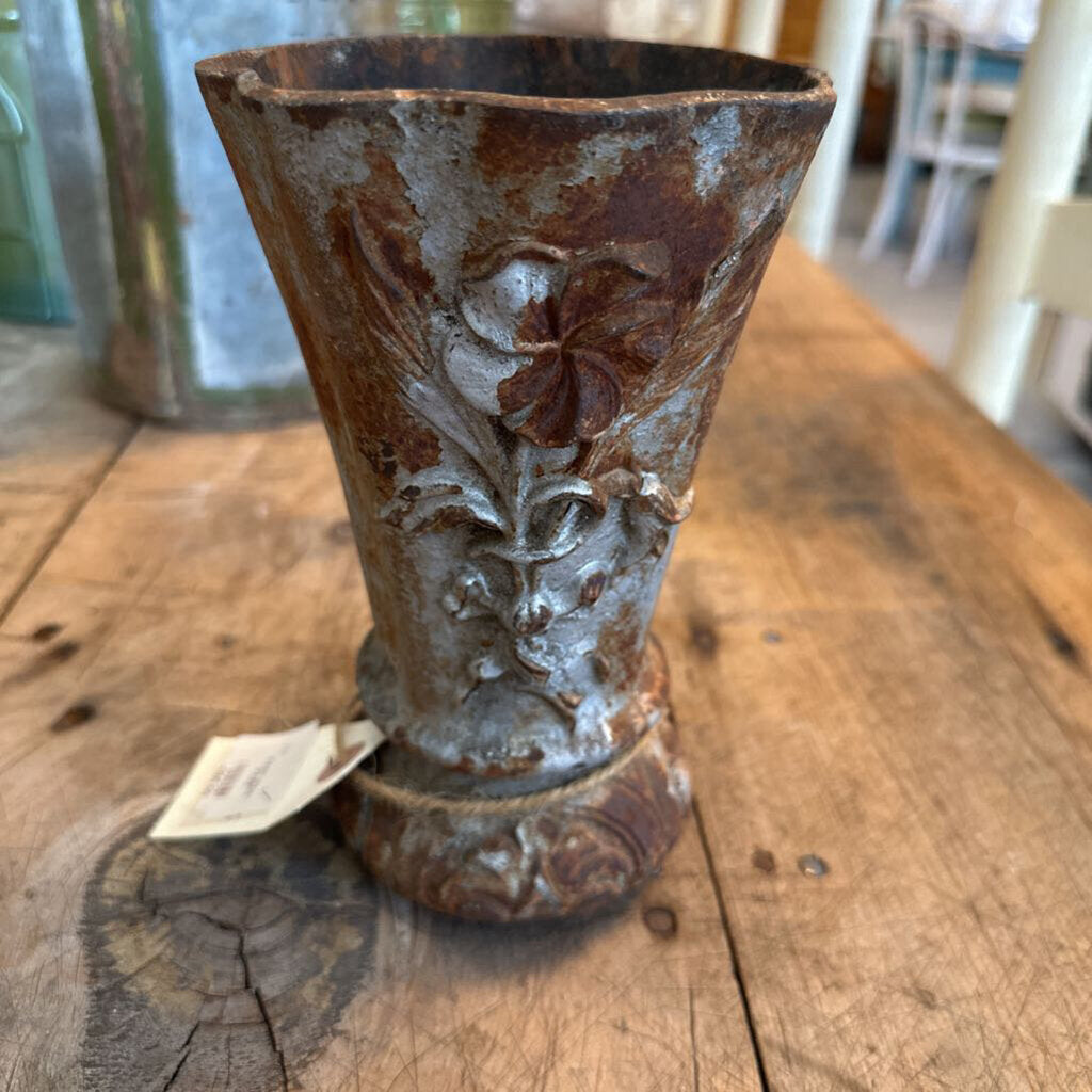 CAST IRON VASE