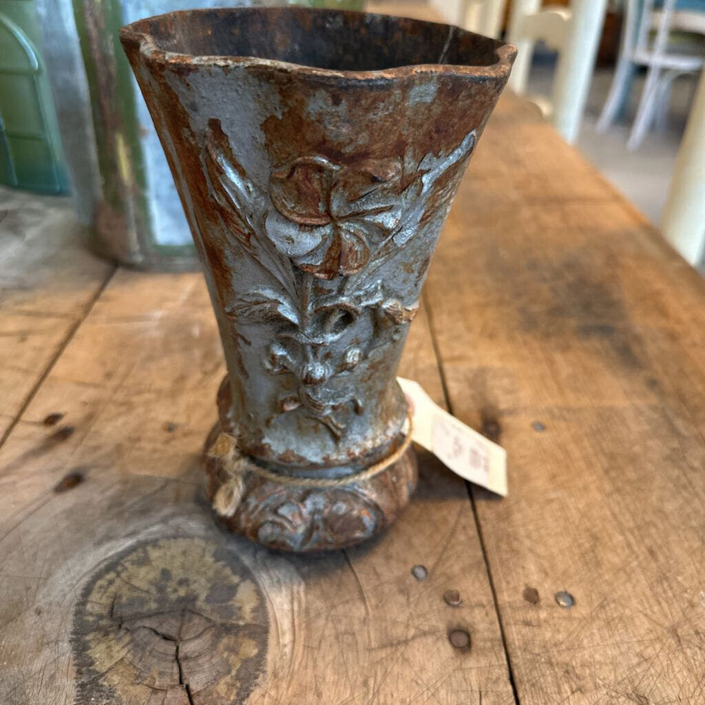 CAST IRON VASE