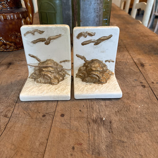 CERAMIC BOOKENDS