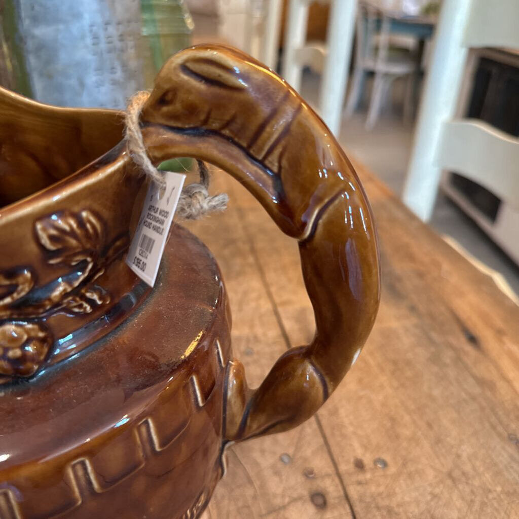 ARTHUR WOOD HOUND HANDLE PITCHER