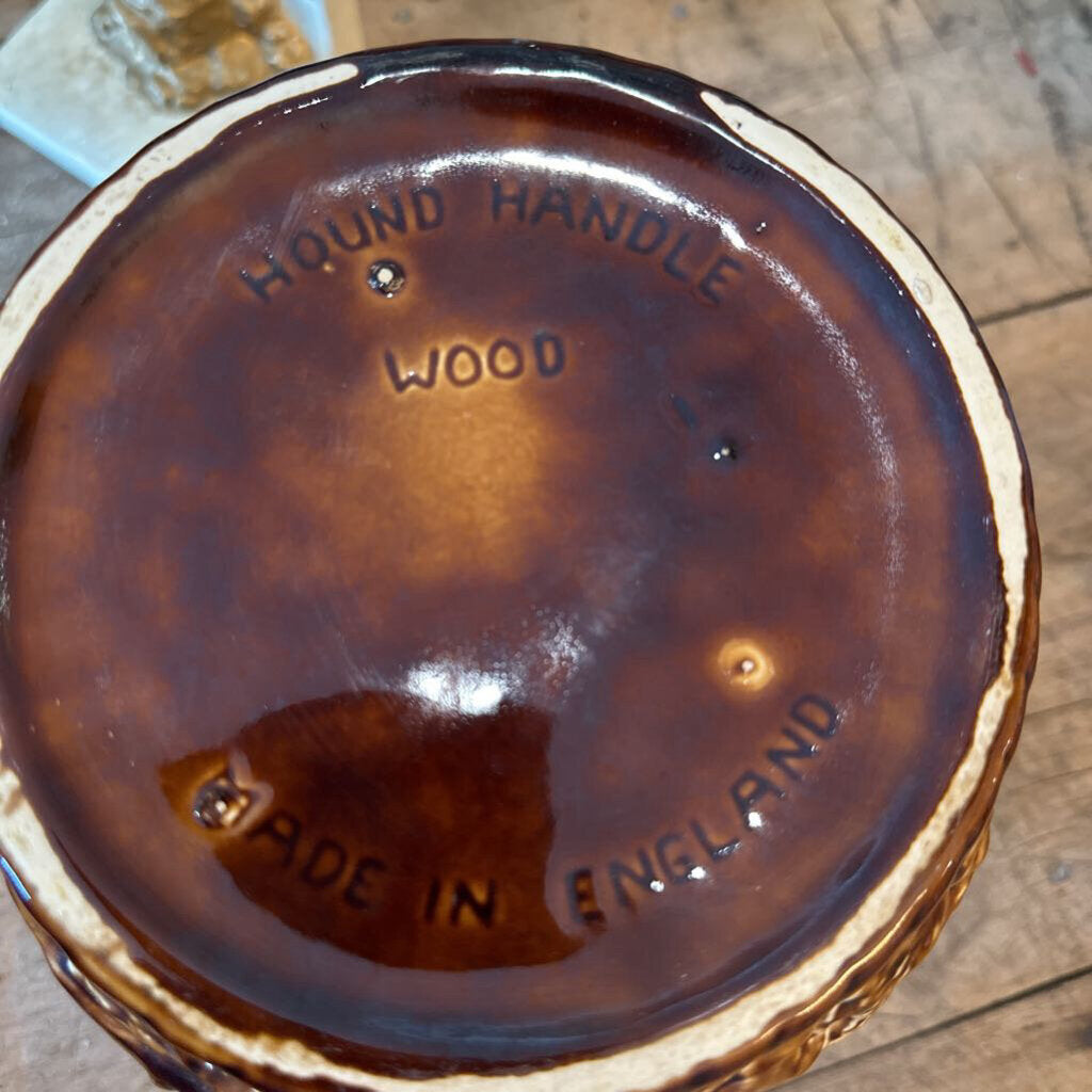 ARTHUR WOOD HOUND HANDLE PITCHER