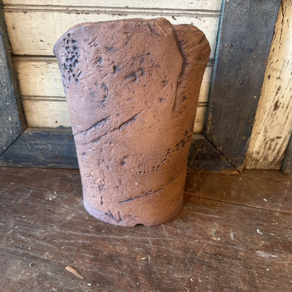 J.H. BOONE "SEVEN HEADS" NATIVE ANERICAN THEMED LUMINARY