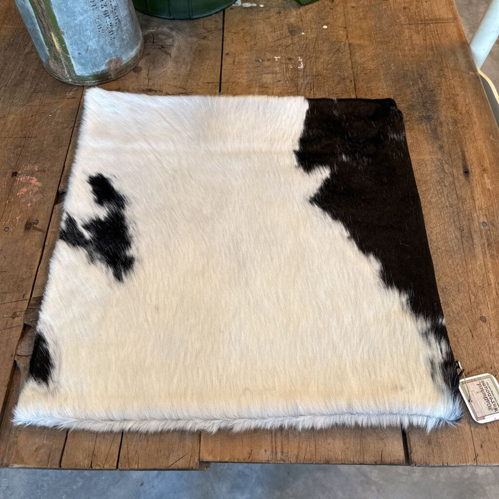 COWHIDE PILLOW COVER