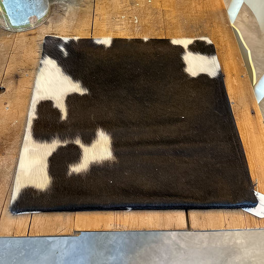 COWHIDE PILLOW COVER