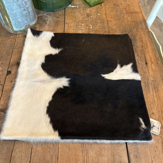 COWHIDE PILLOW COVER