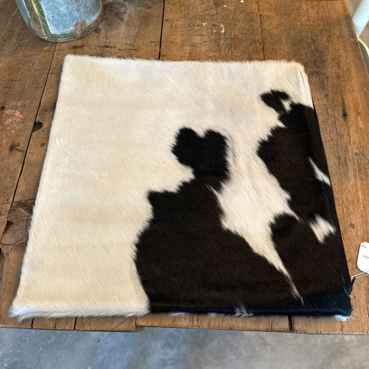 COWHIDE PILLOW COVER