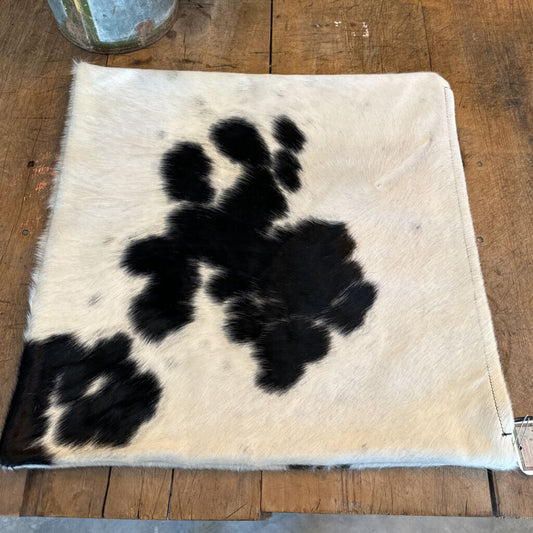 COWHIDE PILLOW COVER