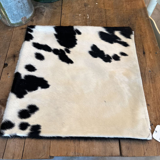 COWHIDE PILLOW COVER