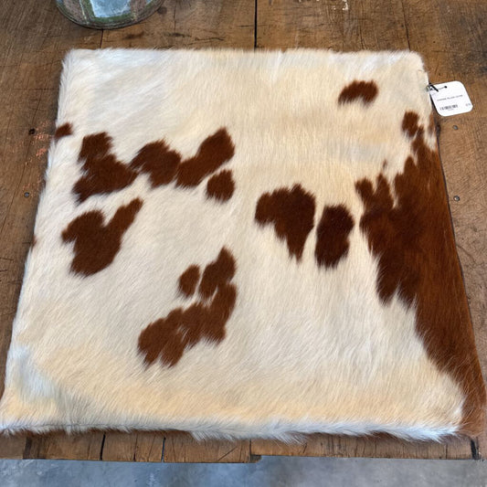 COWHIDE PILLOW COVER