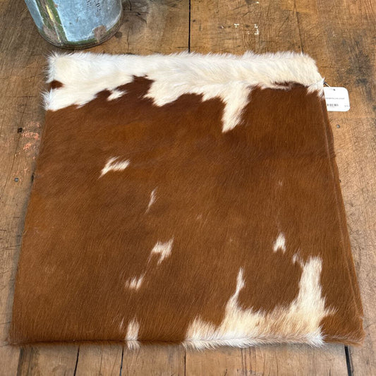 COWHIDE PILLOW COVER