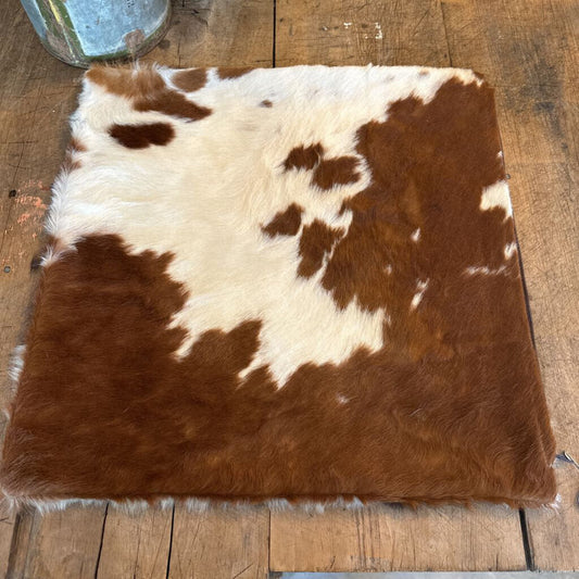 COWHIDE PILLOW COVER