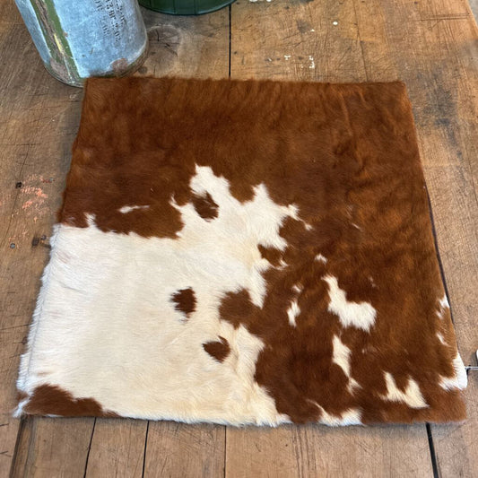 COWHIDE PILLOW COVER