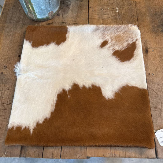 COWHIDE PILLOW COVER