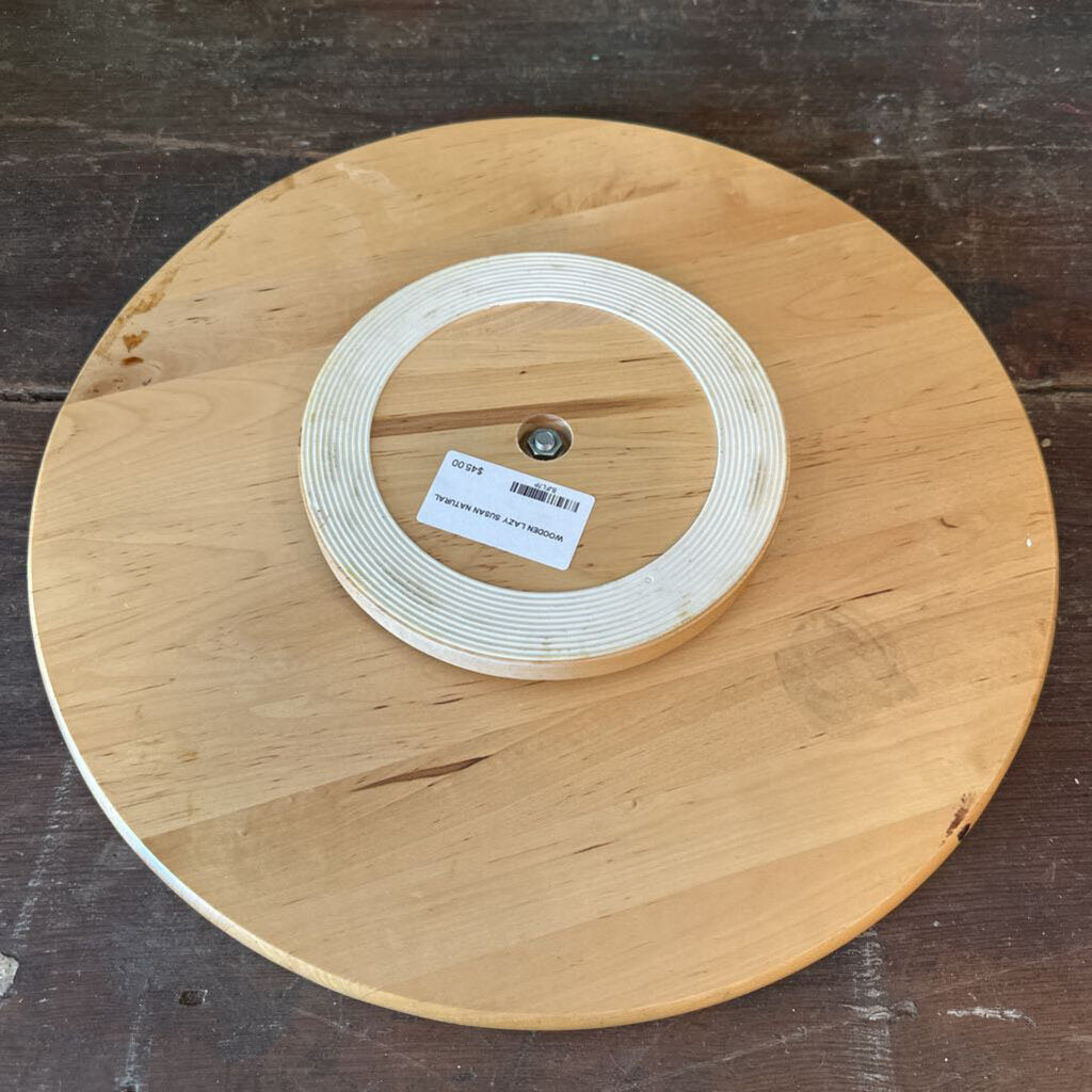 WOODEN LAZY SUSAN