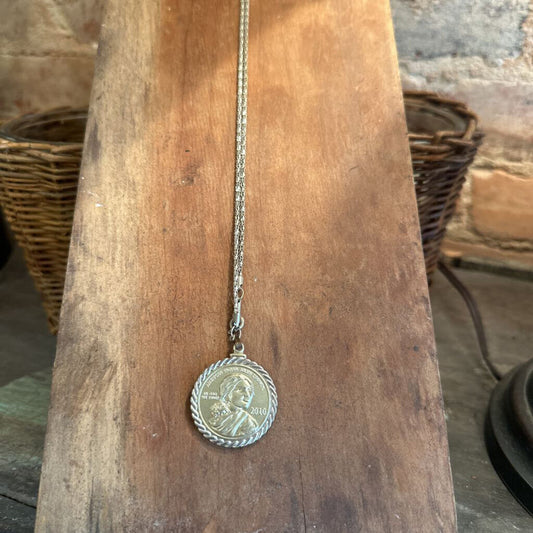 SACAGAWEA COIN NECKLACE