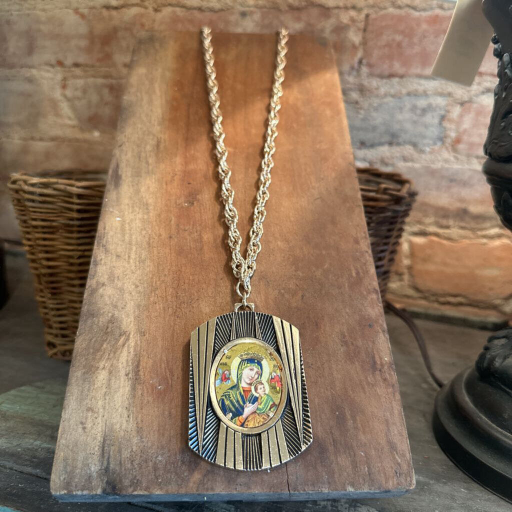 OUR LADY OF PERPETUAL HELP PENDANT