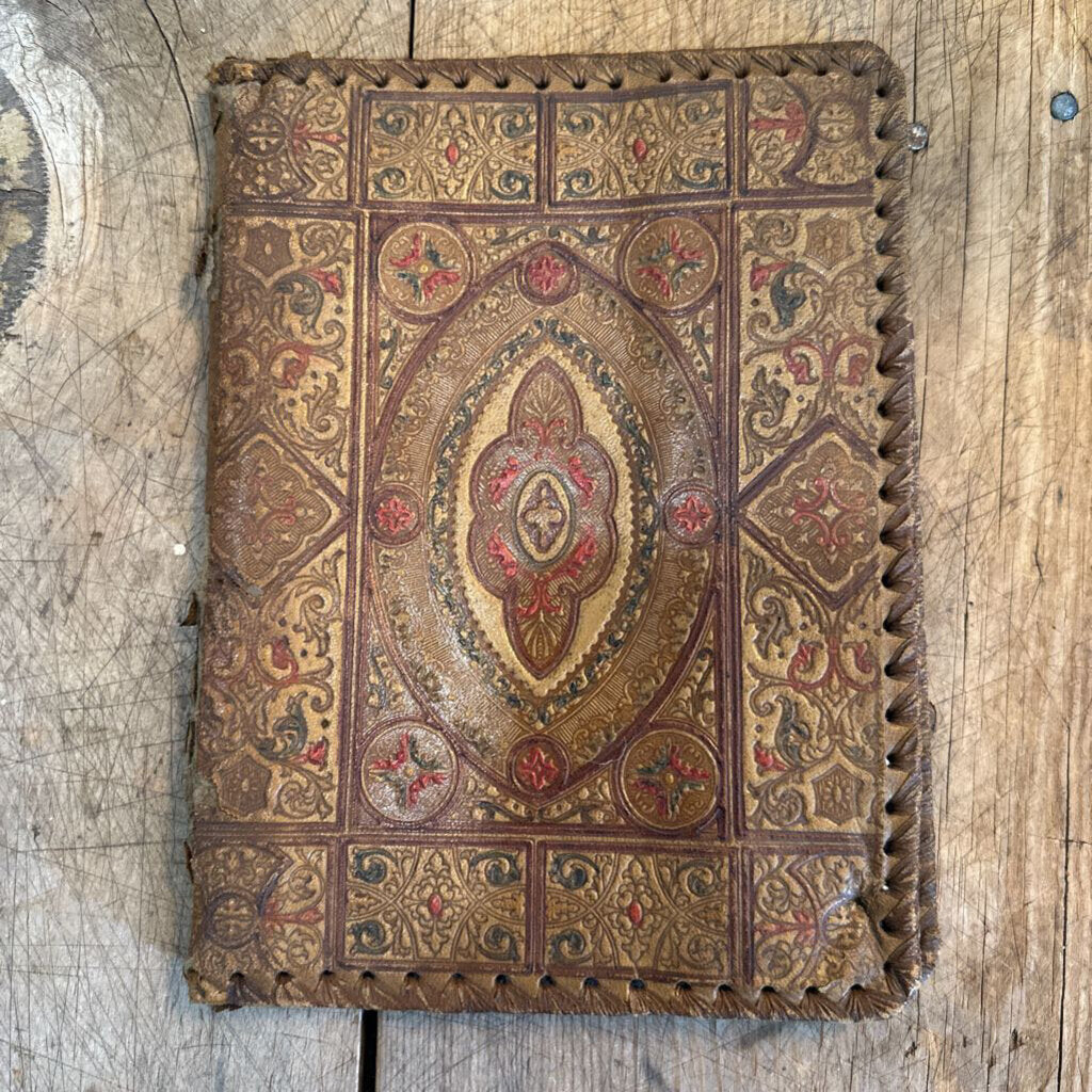 LEATHER BOOK COVER