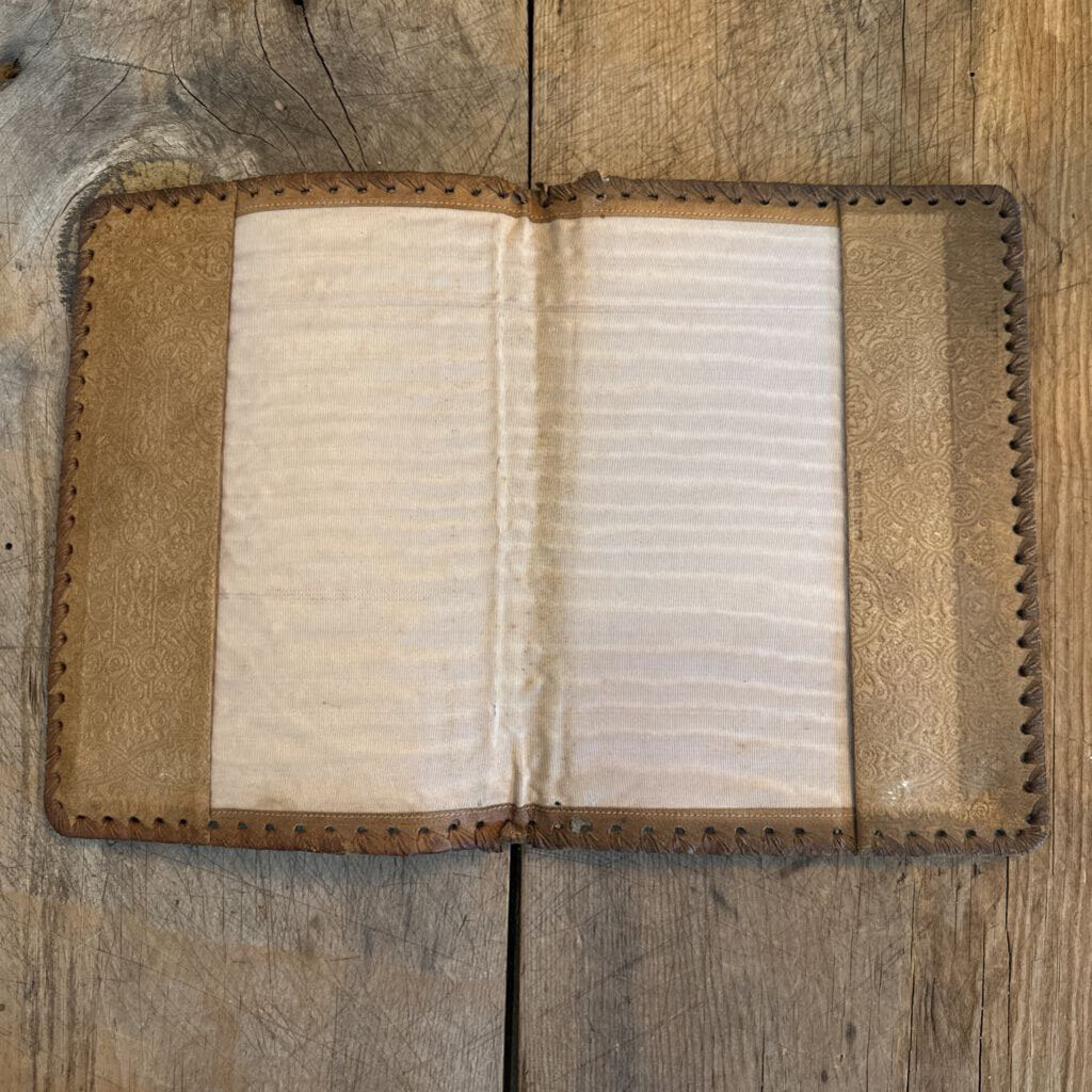 LEATHER BOOK COVER