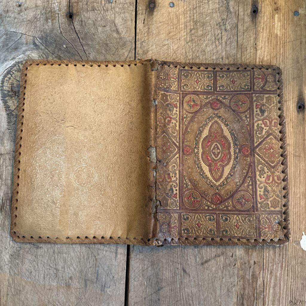 LEATHER BOOK COVER