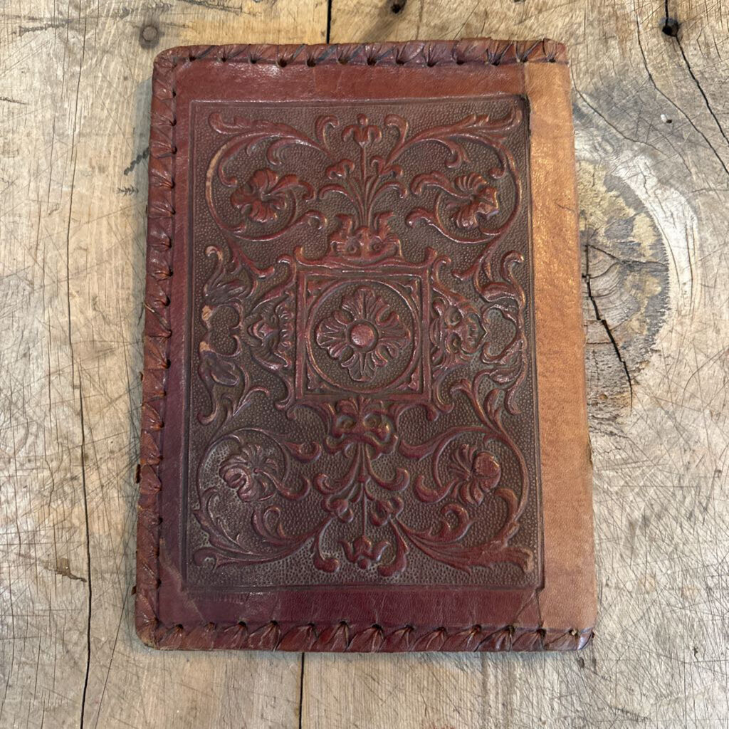 LEATHER BOOK COVER