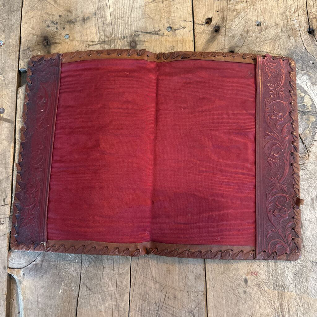 LEATHER BOOK COVER